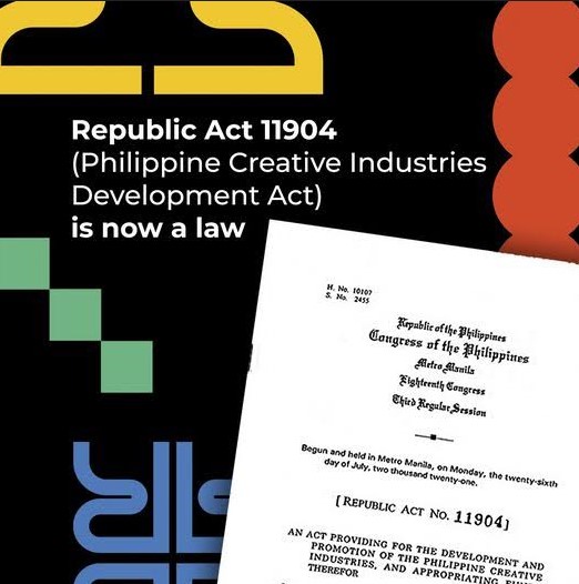 Pinoy Creatives celebrate newly-adopted Creative Industries Development Act