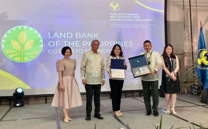 LANDBANK recognized for supporting BSP programs in Mindanao