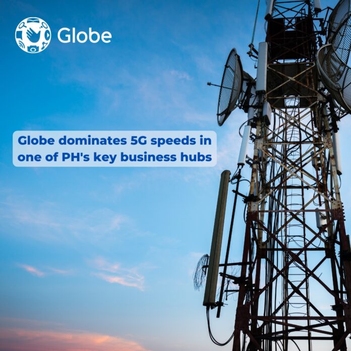 Globe dominates 5G speeds in one of PH's key business hubs