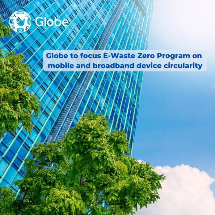 Globe to focus E-Waste Zero Program on mobile and broadband device circularity