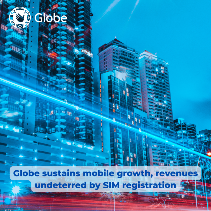 Globe sustains mobile growth, revenues undeterred by SIM registration