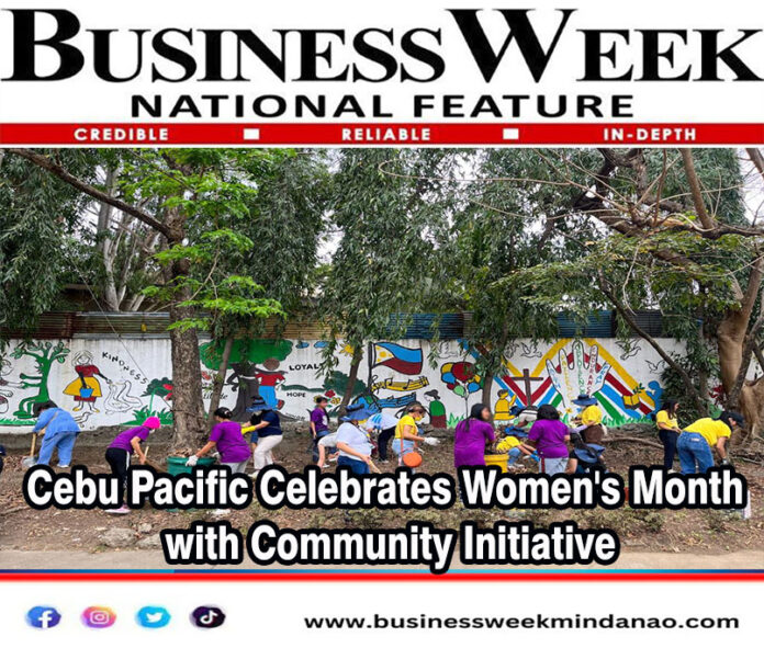 Cebu Pacific Celebrates Women's Month with Community Initiative