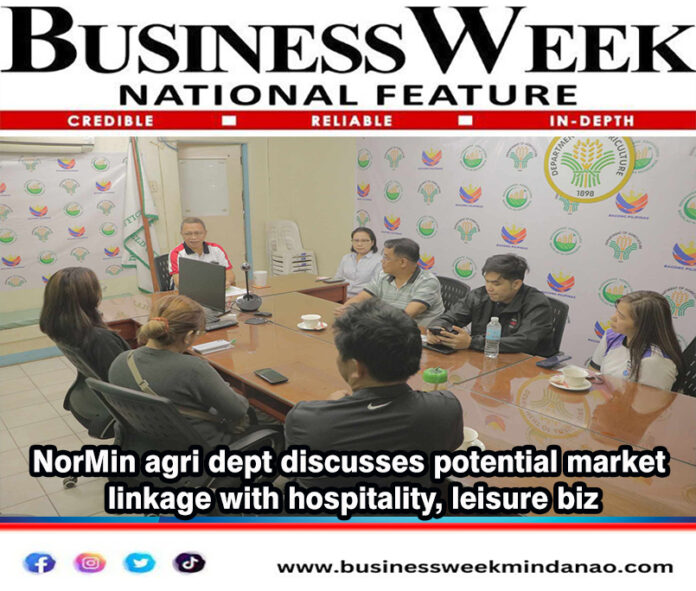 NorMin agri dept discusses potential market linkage with hospitality, leisure biz